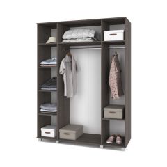 ЕВА Шкаф 4-х дверный Е41 в Дегтярске - degtyarsk.mebel24.online | фото 2