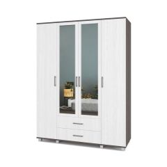 ЕВА Шкаф 4-х дверный Е43 в Дегтярске - degtyarsk.mebel24.online | фото
