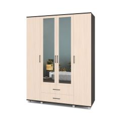 ЕВА Шкаф 4-х дверный Е43 в Дегтярске - degtyarsk.mebel24.online | фото 3