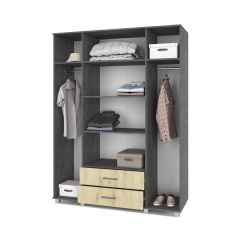 ЕВА Шкаф 4-х дверный Е43 в Дегтярске - degtyarsk.mebel24.online | фото 8