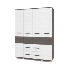 ВИОРА Шкаф 4-х дверный В43 в Дегтярске - degtyarsk.mebel24.online | фото