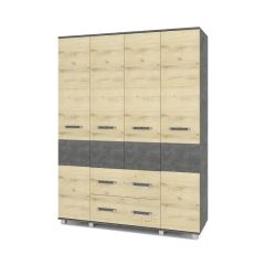 ВИОРА Шкаф 4-х дверный В43 в Дегтярске - degtyarsk.mebel24.online | фото 5