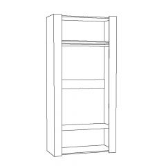 Шкаф для одежды 13.133 Амели в Дегтярске - degtyarsk.mebel24.online | фото 2