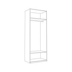 Шкаф для одежды 13.329 Валенсия в Дегтярске - degtyarsk.mebel24.online | фото 2