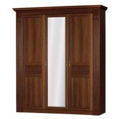 Шкаф 3-х дверный №180 "Лючия" Дуб оксфорд в Дегтярске - degtyarsk.mebel24.online | фото