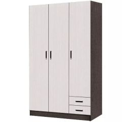 Шкаф распашной Эконом (Венге/Дуб Белфорд) в Дегтярске - degtyarsk.mebel24.online | фото