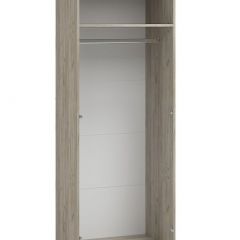 Шкаф Эмма (Дуб Крафт серый/белый) в Дегтярске - degtyarsk.mebel24.online | фото 2