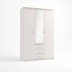 Шкаф комбинированный Дуэт Люкс с зеркалом в Дегтярске - degtyarsk.mebel24.online | фото 6