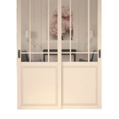 Шкаф-купе 1500 серии NEW CLASSIC K3+K3+B2+PL1 (2 ящика+1 штанга) профиль «Капучино» в Дегтярске - degtyarsk.mebel24.online | фото 14