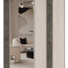 Шкаф-купе 2250 серии SILVER S5+S5+S5 B22+PL4 (по 2 ящика лев/прав+F обр.штанга) профиль «Серебро» в Дегтярске - degtyarsk.mebel24.online | фото 11