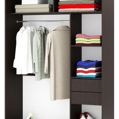 Шкаф-купе Орион 1.5 серия Альянс (Венге) в Дегтярске - degtyarsk.mebel24.online | фото 2