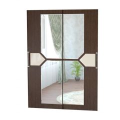 Шкаф-купе ПШ-2.9 1500 Фасад СТРЕЛКА (ВЕНГЕ стрелка беж) в Дегтярске - degtyarsk.mebel24.online | фото 3