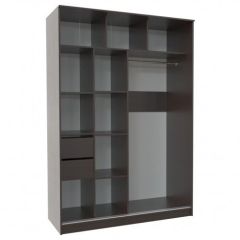 Шкаф-купе ПШ-2.9 1800 Фасад СТРЕЛКА (ВЕНГЕ стрелка беж) в Дегтярске - degtyarsk.mebel24.online | фото 2