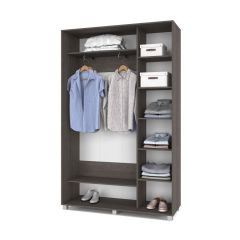 РОЛАНД Шкаф-купе Анкор темный (450*1400) Р441 в Дегтярске - degtyarsk.mebel24.online | фото 3
