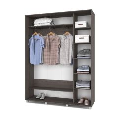 РОЛАНД Шкаф-купе Анкор темный (450*1700) Р471 в Дегтярске - degtyarsk.mebel24.online | фото 3