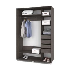 РОЛАНД Шкаф-купе Анкор темный (600*1500) Р651 в Дегтярске - degtyarsk.mebel24.online | фото 4