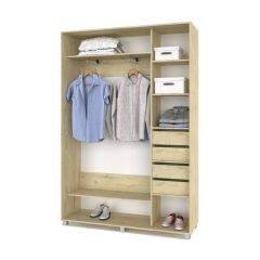 РОЛАНД Шкаф-купе Ирландский дуб (450*1100) Р411 в Дегтярске - degtyarsk.mebel24.online | фото 4