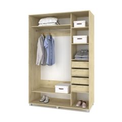 РОЛАНД Шкаф-купе Ирландский дуб (600*1700) Р671 в Дегтярске - degtyarsk.mebel24.online | фото 4