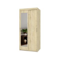ТОМАС Шкаф-купе с зеркалом Ирландский дуб Т22 в Дегтярске - degtyarsk.mebel24.online | фото