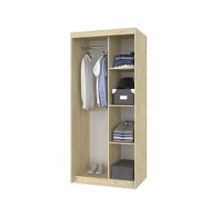 ТОМАС Шкаф-купе с зеркалом Ирландский дуб Т22 в Дегтярске - degtyarsk.mebel24.online | фото 2