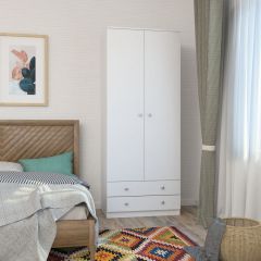 Шкаф Нина (М6) Белый в Дегтярске - degtyarsk.mebel24.online | фото