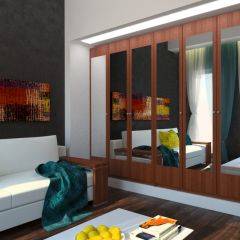 Шкаф распашкой Оксана 1200 (ЛДСП 1 кат.) в Дегтярске - degtyarsk.mebel24.online | фото 10
