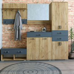 Шкаф с ящиками НКМ Бостон Секция 6 в Дегтярске - degtyarsk.mebel24.online | фото 2