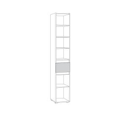 Шкаф с ящиком 13.202 Сидней в Дегтярске - degtyarsk.mebel24.online | фото 2
