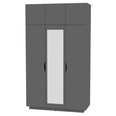 Шкаф с зеркалом "Аврора (H21_M)" в Дегтярске - degtyarsk.mebel24.online | фото 20