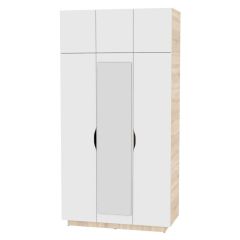 Шкаф с зеркалом "Аврора (H23_M)" в Дегтярске - degtyarsk.mebel24.online | фото