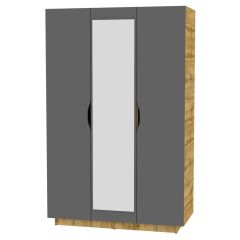 Шкаф с зеркалом "Аврора (H24_M)" в Дегтярске - degtyarsk.mebel24.online | фото 2