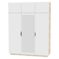 Шкаф с зеркалом "Аврора (H29_M)" в Дегтярске - degtyarsk.mebel24.online | фото 3
