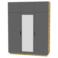 Шкаф с зеркалом "Аврора (H29_M)" в Дегтярске - degtyarsk.mebel24.online | фото 19