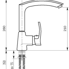 Смеситель MS-002 в Дегтярске - degtyarsk.mebel24.online | фото 3