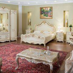 Спальный гарнитур Мона Лиза (крем) в Дегтярске - degtyarsk.mebel24.online | фото