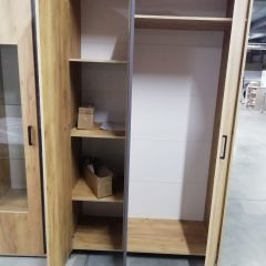 Спальный гарнитур МСП-1 (Модульный) Дуб золотой/Камень темный в Дегтярске - degtyarsk.mebel24.online | фото 16