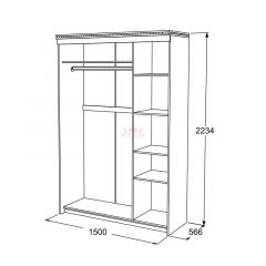 Спальный гарнитур Ольга-13 (модульный) в Дегтярске - degtyarsk.mebel24.online | фото 23