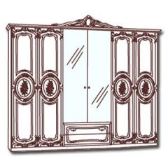 Спальный гарнитур Роза (модульная) беж в Дегтярске - degtyarsk.mebel24.online | фото 3