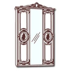 Спальный гарнитур Роза (модульная) беж в Дегтярске - degtyarsk.mebel24.online | фото 7