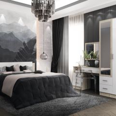 СОФИ Спальный гарнитур (модульный) в Дегтярске - degtyarsk.mebel24.online | фото