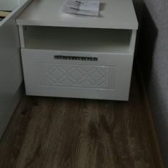 Спальный гарнитур Тиффани (БЕЛЫЙ ТЕКСТУРНЫЙ/БЕЛЫЙ) в Дегтярске - degtyarsk.mebel24.online | фото 4