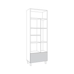 Стеллаж 13.148 Манхеттен в Дегтярске - degtyarsk.mebel24.online | фото 2