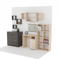 Стеллаж 8 секций (дуб сонома) в Дегтярске - degtyarsk.mebel24.online | фото 5