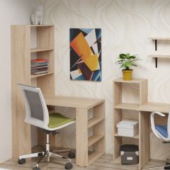Стеллаж Элемент-1 (дуб сонома) в Дегтярске - degtyarsk.mebel24.online | фото 5
