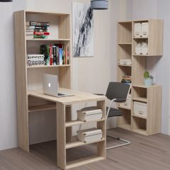 Стеллаж Элемент-1 (дуб сонома) в Дегтярске - degtyarsk.mebel24.online | фото 6