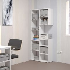 Стеллаж Элемент-2 (белый) в Дегтярске - degtyarsk.mebel24.online | фото 3