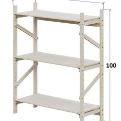 Стеллаж Конструктор Арт.С1000-1 в Дегтярске - degtyarsk.mebel24.online | фото 2