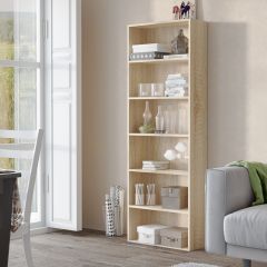 Стеллаж Лофт (Дуб сонома) в Дегтярске - degtyarsk.mebel24.online | фото