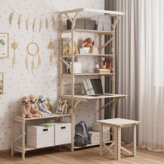 Стеллаж+стол Конструктор Арт.СRСт1-1 в Дегтярске - degtyarsk.mebel24.online | фото 4