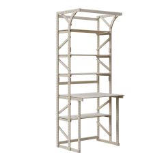 Стеллаж+стол со стойкой Конструктор Арт.СRСт2-1 в Дегтярске - degtyarsk.mebel24.online | фото